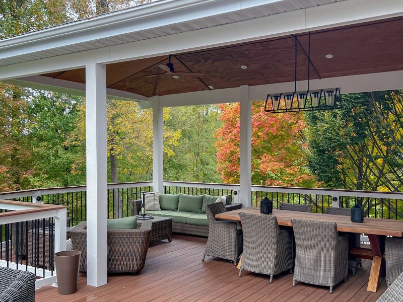 Deck Enclosure Installation