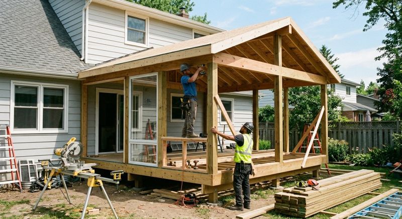 Deck Enclosure Construction in Knoxville, TN