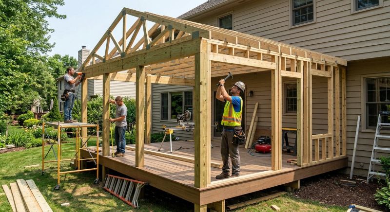 Enclosed Deck Installation in Nashville, TN