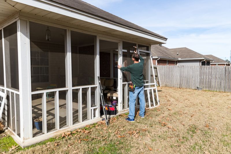 Enclosed Porch Construction in Dallas, TX