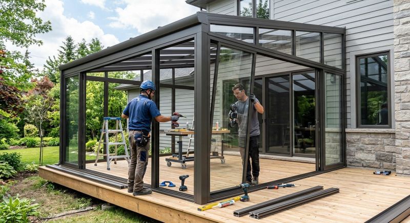 Patio Enclosure Installation in Nashville, TN