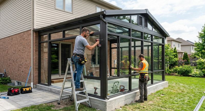 Patio Enclosure Installation in Austin, TX