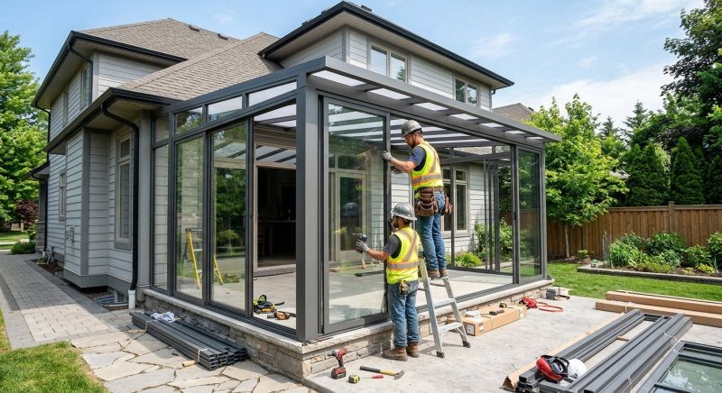 Patio Enclosure Installation in Austin, TX