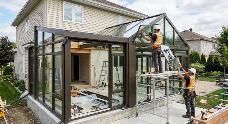 Sunroom Addition Construction in Longmont, CO